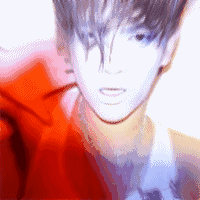 qq头像闪动男生带字:不是怕碰破伤痛