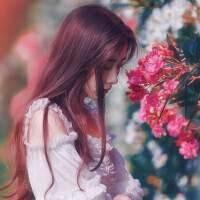 qq女生带花头像昨夜星光点点